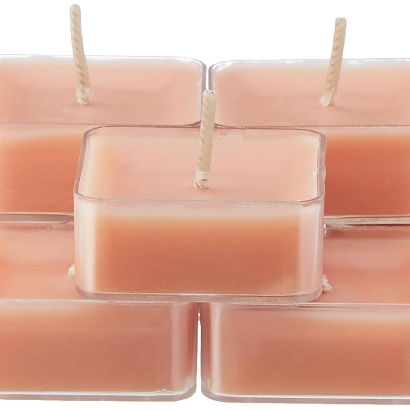 Wick-a-Roo - Heart Tealight Candles | Smokeless | No Residue | 4 Hours Burn Time (Set of 8, Rose) Wick-a-Roo - Heart Tealight Candles | Smokeless | No Residue | 4 Hours Burn Time (Set of 8, Rose)