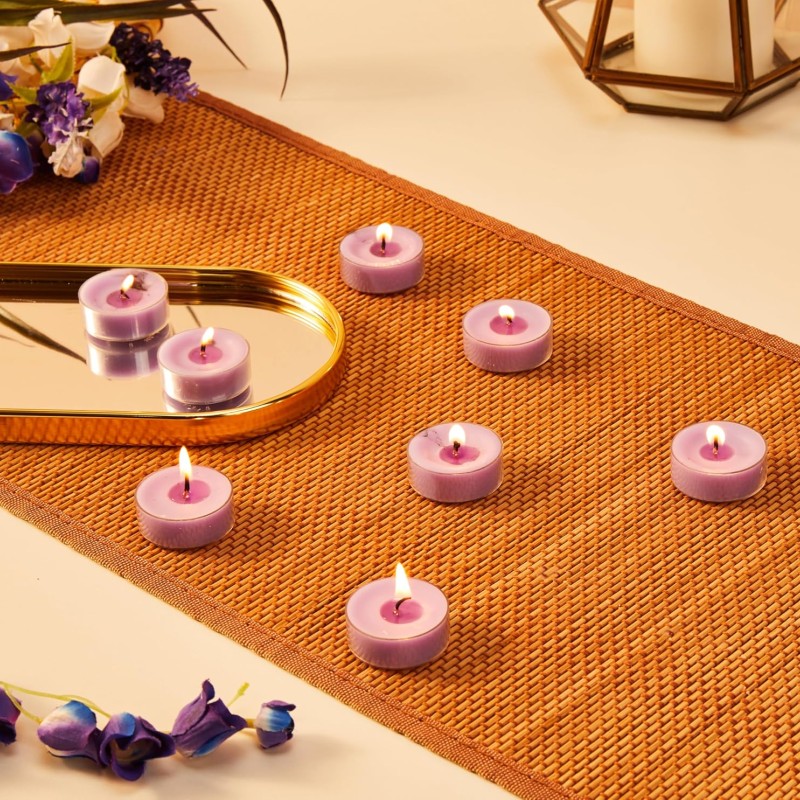 Wick-a-Roo - Heart Tealight Candles | Smokeless | No Residue | 4 Hours Burn Time (Set of 8, Rose) Wick-a-Roo - Heart Tealight Candles | Smokeless | No Residue | 4 Hours Burn Time (Set of 8, Rose)