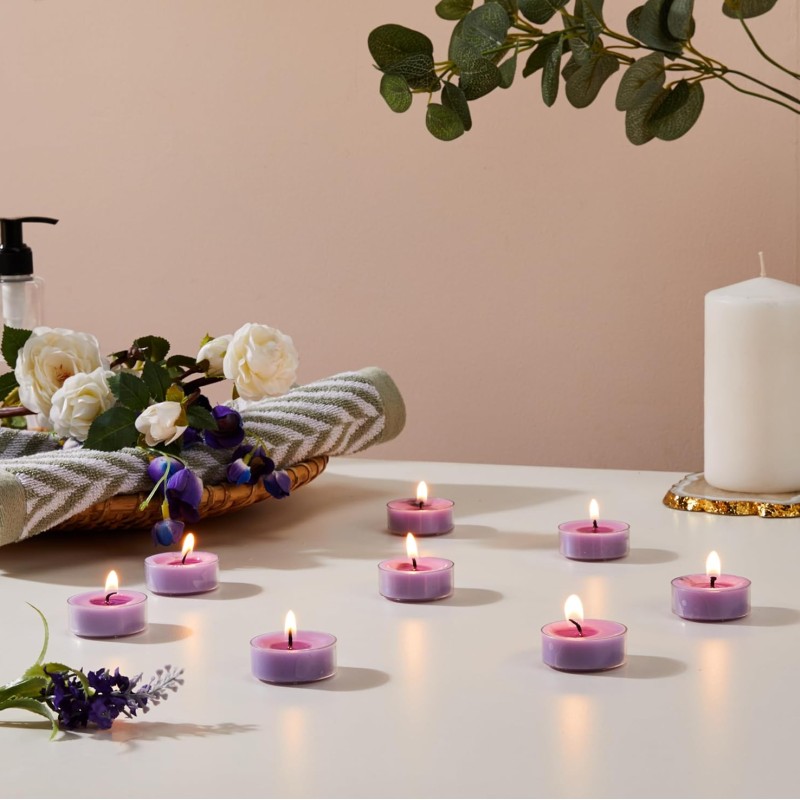 Wick-a-Roo - Heart Tealight Candles | Smokeless | No Residue | 4 Hours Burn Time (Set of 8, Rose) Wick-a-Roo - Heart Tealight Candles | Smokeless | No Residue | 4 Hours Burn Time (Set of 8, Rose)