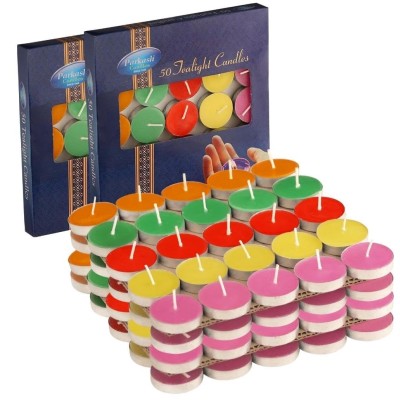 Wick-a-Roo Candles Paraffin Wax Candles Tea Light, 3 hr Burn time, No Residue Diwali Decoration,Smokeless, (100 PC Unscented) Wick-a-Roo Candles Paraffin Wax Candles Tea Light, 3 hr Burn time, No Residue Diwali Decoration,Smokeless, (100 PC Unscented)