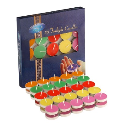 Wick-a-Roo Candles Paraffin Wax Candles Tea Light, 3 hr Burn time, No Residue Diwali Decoration,Smokeless, (100 PC Unscented) Wick-a-Roo Candles Paraffin Wax Candles Tea Light, 3 hr Burn time, No Residue Diwali Decoration,Smokeless, (100 PC Unscented)