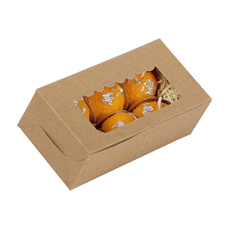 Wick-a-Roo Premium Ladoo Candle || Hand Poured || Motichur laddoo Candles || Decorative Candle 100% Paraffin Wax || Set of 6 Wick-a-Roo Premium Ladoo Candle || Hand Poured || Motichur laddoo Candles || Decorative Candle 100% Paraffin Wax || Set of 6